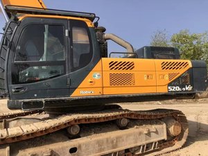 รถขุดหนักมือสอง Hyundai 520L-9VS พร้อมหัวเจาะ สำหรับงานก่อสร้าง รถขุด Hyundai 520L-9VS มือสองขาย - Product Image 5