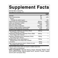 Vitamina C Gommes de soutien thyroïdien végétaliennes avec complément gommeux de varech à l'iode pour améliorer le métabolisme