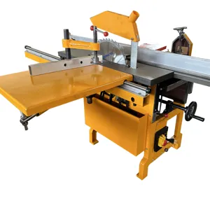 New wood planer thicknesser mortiser tenoning woodworking combination saw wood cutting machine