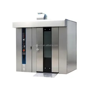 Multifunzionale circolazione del vento caldo attrezzature da forno elettrico rotativo 16/32/64 vassoi per la cottura di prodotti da forno