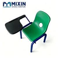 Chaise d'appartement/de bureau/de conférence, durable, empilable, en plastique, moderne, ergonomique, solide, mobilier scolaire