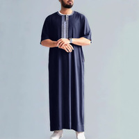 Vêtements musulmans arabes islamiques pour hommes, caftan Eid Ramadan, Dubaï, Arabie Saoudite, Moyen-Orient, robes musulmanes, kaftan masculin, robes longues