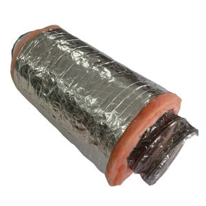 Conducto de <span class=keywords><strong>aire</strong></span> <span class=keywords><strong>acondicionado</strong></span>, sistema de ventilación hvac, lámina de aluminio <span class=keywords><strong>corrugado</strong></span>, conducto Flexible de aislamiento - Product Image 3