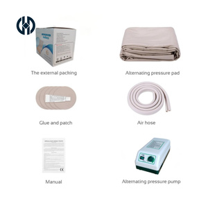 Cojín de masaje neumático de presión alternada de PVC médico plegable para cama de hospital, prevención de úlceras por presión y decúbitos - Product Image 6