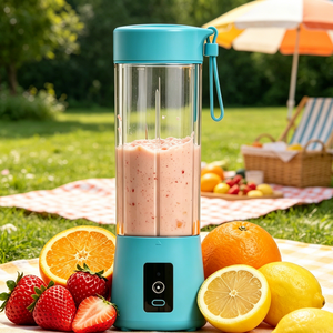 Premium Factory Supply Portable Blender Personal <b>Shake</b> Mixer USB Rechargeable Juicer <b>Bottle</b> Compact Smoothie Maker Cup - Product Image 4
