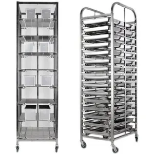 Hot Selling Bakkerij Rack Trolley Bakkerij Koelrek Trolley 304 Bakkerijrek Trolley