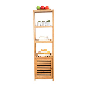 Bookshelf, storage unit, floor-standing <b>bookcase</b>, desktop, children's bedroom display, simple small <b>wall</b>-<b>mounted</b> living room - Product Image 3