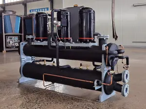 40KW 80KW 120KW 160KW 200KW 240KW Water Source Heat Pump Geothermal Heat Pump Water To Water Heat Pump