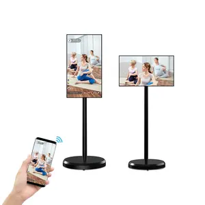 Neues Produkt Verkauf 32 Zoll interaktiven bildschirm indoor standby-TV pädagogischer Stand mit Roller-Display-Player