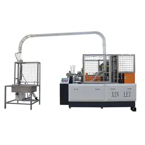 Máquina de fazer copos de papel amplamente utilizada fábrica na China máquina de copos de papel