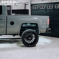 Jantes forgées SRW à profil profond polies miroir sur mesure pour Dodge Ram 2500 3500, dimensions 22x12, 24x14, 26x16, entraxes 8x170, 8x180, 8x6.5, 8x165.1