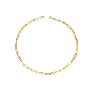 Collana dichiarazione anomalia interessante Shopping Online elegante collana girocollo a catena in acciaio inossidabile da spiaggia natale - Product Image 6