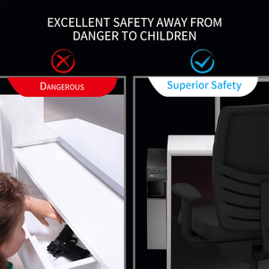 Súng an toàn truy cập nhanh khẩu súng ngắn và hộp khóa Súng cho gia đình, xe hơi, xe tải, đầu giường 3 chiều mở khóa vân tay an toàn, khóa kỹ thuật số - Product Image 6