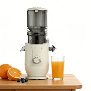 Nouvelle conception - Extracteur de jus électrique <span class=keywords><strong>Silver</strong></span> <span class=keywords><strong>Crest</strong></span> 250W à pression à froid et mastication lente pour fruits et herbes de blé, usage domestique - Product Image 4