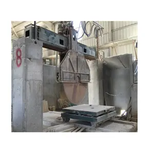 Máquina de corte de pedras de processamento automático, alta potência, máquina de corte de pedra da ponte para venda