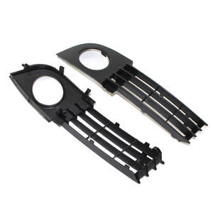 Audi A6 C5 Fog Light Grille 4B0807682T Black <b>ABS</b> Lower Grille Cover Left Right Fit 2002 2005 - Product Image 3