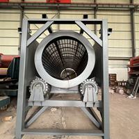 Petite machine de criblage rotative sans axe, utilisée pour le criblage du gravier de mine d'or, des roches et du sol