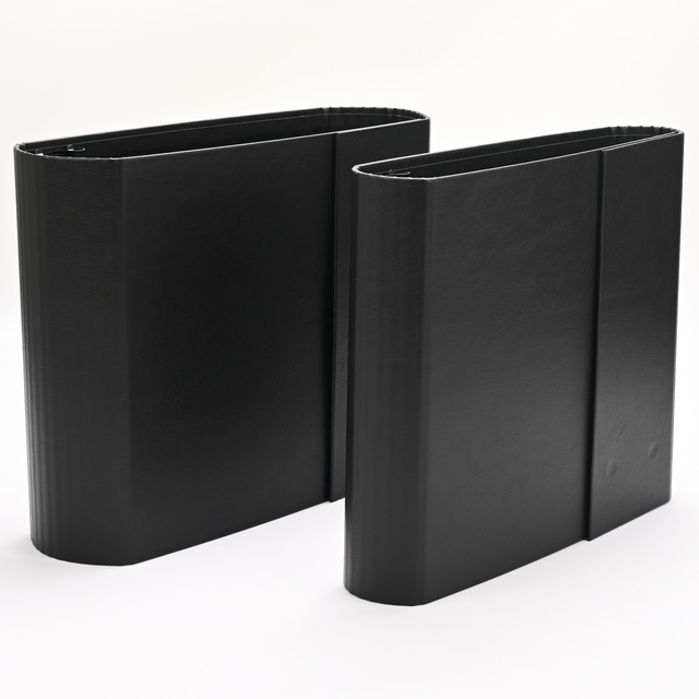 Custom PU Leather 3 Ring Binder Hardcover Document Organizer Large Capacity Office School OEM ODM Wholesale Supplier Factory B2B
