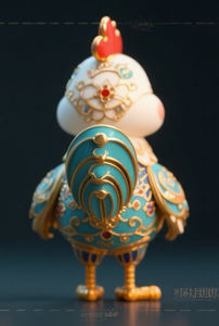 Immaterielles Kulturerbe Kreatives Produkt Cloi sonne Rooster - Product Image 4