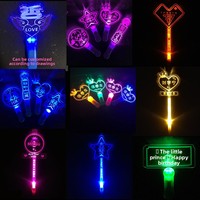 Bâton lumineux LED en acrylique pour concert, bracelet lumineux, lampe torche de soutien, impression personnalisable, style ROMANCE/Anime