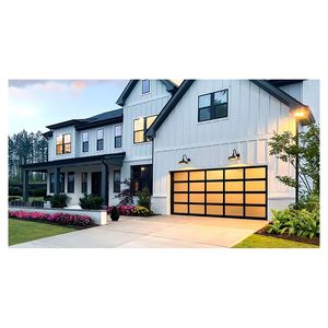 Panneaux de fenêtre en verre à rayures verticales et dégradées pour l'installation murale en briques résidentielles modernes, porte de <span class=keywords><strong>garage</strong></span> - Product Image 3