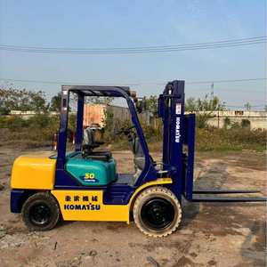 Used Japanese 3 Ton for Diesel <b>Engine</b> Forklift FD30-14 Counterbalance 95% New Condition 2 Stage Mast 4 Wheel Construction - Product Image 3