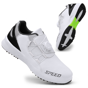 Sepatu golf pria-Zapatillas deportivas personalizadas para hombre, Zapatos <span class=keywords><strong>de</strong></span> deporte informales con fijación giratoria automática, venta al por mayor, <span class=keywords><strong>2022</strong></span> - Product Image 3