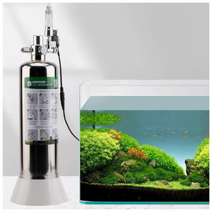 Cylindre en acier inoxydable Kits de système <span class=keywords><strong>CO2</strong></span> pour <span class=keywords><strong>aquarium</strong></span> bricolage Générateur de <span class=keywords><strong>Co2</strong></span> avec/sans contrôleur de solénoïde - Product Image 1