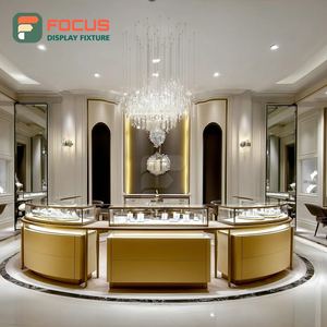 Vitrina de Vidrio para Joyería de Centro Comercial de Alta Visibilidad, Acabado Laminado, Espacio Boutique - Product Image 5