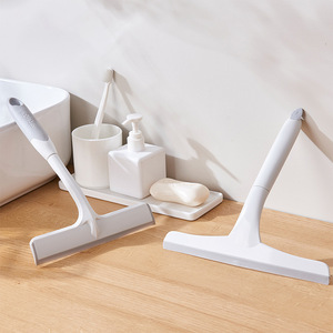 <b>Squeegee</b> White Handle Gray Handle PP Material For Glass Window Cleaning Bathroom Countertop Use - Product Image 1