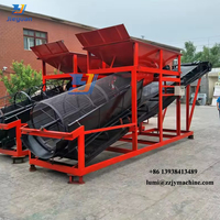 Crible vibrant de machine de tamisage de sable de chantier de construction pour le tri et le séparateur de gravier de sable