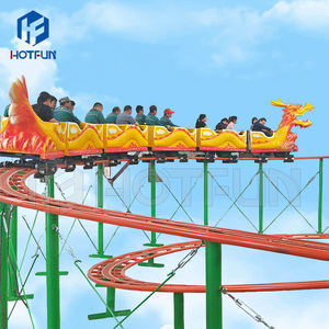 Slide Dragon Outdoor Electric <b>Kids</b> Amusement Park <b>Train</b> <b>Ride</b> <b>On</b> <b>Train</b> With Track <b>For</b> <b>Kids</b> And Adults Roller coaster - Product Image 5