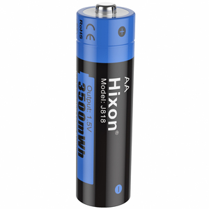 Batterie rechargeable au lithium AA Hixon (Modèle AA J818) 1,5 V 3500 mAh 1200 cycles pour l'électronique grand public et les appareils ménagers - Product Image 1
