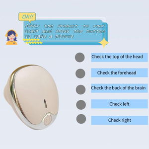 <b>Skin</b> and Scalp Analyzer with Ai Hair test Treatment <b>Skin</b> Diagnosis Hair Follicle Analyzer <b>Machine</b> Portable Hair Scalp Detector - Product Image 5