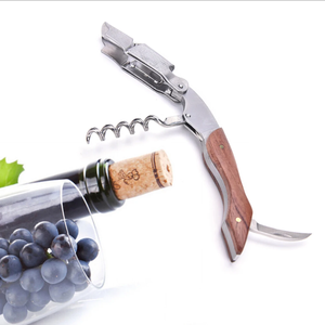 Custom Log Handvat Zeepaardje Mes Flesopener Wijn Rode Wijn Flesopener - Product Image 5