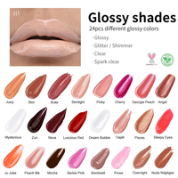 Contenants et emballages de brillant à lèvres fournitures coréennes base personnalisée gel encre mate huile à lèvres liquide brillant à lèvres brillant à lèvres rouge à lèvres