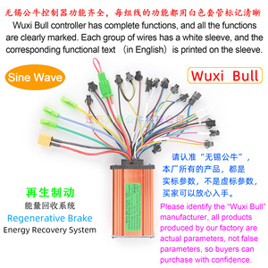 Contrôleur intelligent de batterie au lithium à 3 modes et 6 tubes pour vélo électrique pliable 24V/36V/48V/60V 250W/350W/400W L925 - Product Image 5