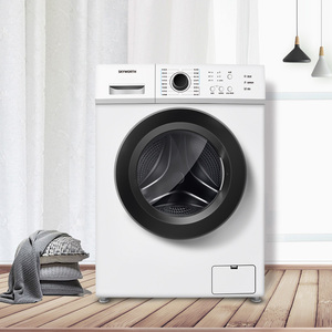 Lave-linge frontal domestique entièrement automatique à économie d'énergie, capacité 6 kg, boîtier en acier inoxydable pour le lavage des vêtements - Product Image 1