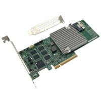 Carte de contrôle 8 ports interne 12 Gb/s adaptateur RAID SAS/SATA PCIe Gen4 X8 interface puce SAS3908L AOC-S3908L-HBIR-16DD 32 Gb/s