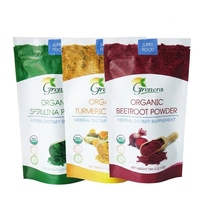 Sachets personnalisés imprimés pour le stockage alimentaire réutilisable d'épices, de piments et d'ail