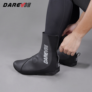 Darevie Cycle couvre-chaussures imperméable coupe-vent chaud couvre-chaussures <span class=keywords><strong>vtt</strong></span> route vélo vélo hiver couvre-chaussures protecteur - Product Image 6