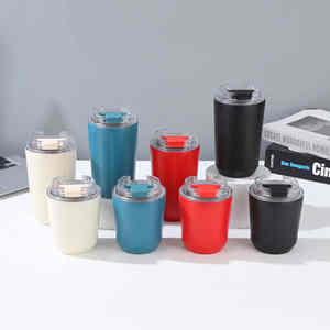 กระติกน้ำร้อนสแตนเลสแบบพกพาขนาดเล็ก ป้องกันการรั่วซึม สำหรับกิจกรรมกลางแจ้ง - Product Image 6