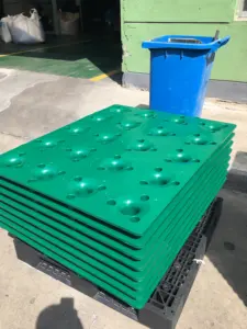 LYPALLETS 1080*1080*180MM Plastic Bottled Rack Pallet Best Selling Pet Water Bottle Rack 5 Gallon Plastic Pallet