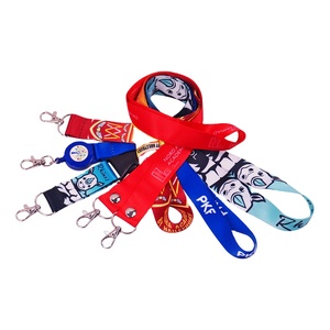 Custom New Design Keychain Lanyards Promotional Nylon Printing Lanyard With Custom Logo