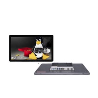 21.5 inç IP65 su geçirmez endüstriyel dokunmatik ekran paneli PC pencere/Android/Linux kapasitif direnç gömülü tabletler bilgisayarlar