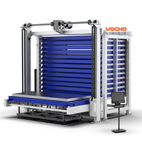 Équipement de stockage industriel entièrement automatique, tours d'entrepôt, systèmes de stockage automatisés efficaces en tôle métallique ASRS