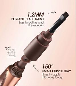 OEM Custom Logo Private Label Long-Lasting Waterproof Tinted Peel-Off Eyebrow Gel in Brown - Product Image 4