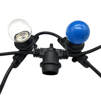 Douille extérieure à vis E27 étanche, support de lampe de qualité aérospatiale, mâle/femelle, montage sur circuit imprimé, cuivre IP68 20A