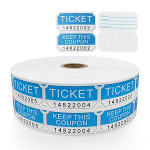 Biglietti della Lotteria Personalizzati con Logo, Set da <span class=keywords><strong>1000</strong></span> Biglietti/Rotolo, Biglietti Premio Personalizzati - Product Image 4