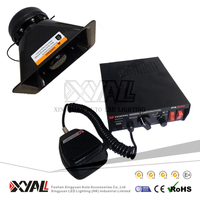 Sirena de Advertencia de Emergencia Federal Signal Serie PA300 de 150W para Autos, 12V 24V, Accesorios para Vehículos